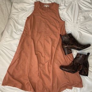 Mauve suede dress 🤍3 for $12